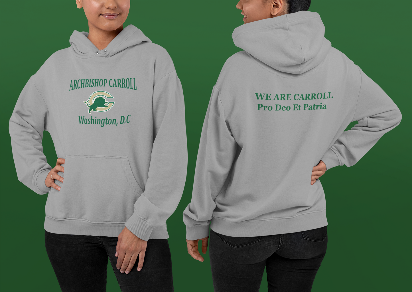 Archbishop Carroll hoodie unisex 3 colors