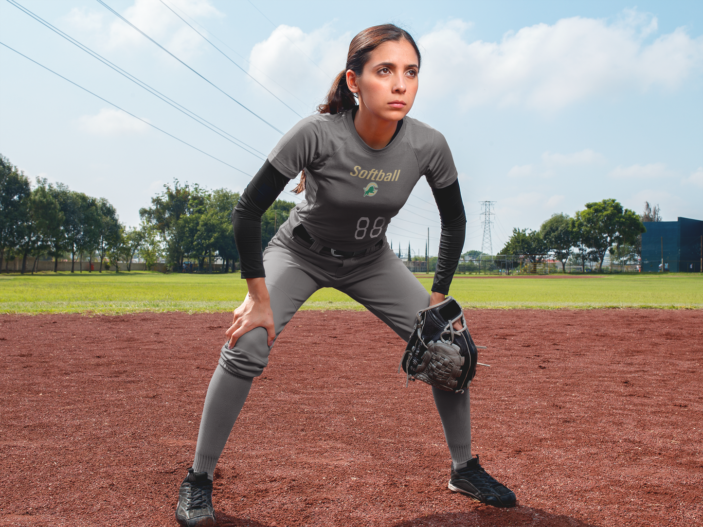 Carroll Softball tee