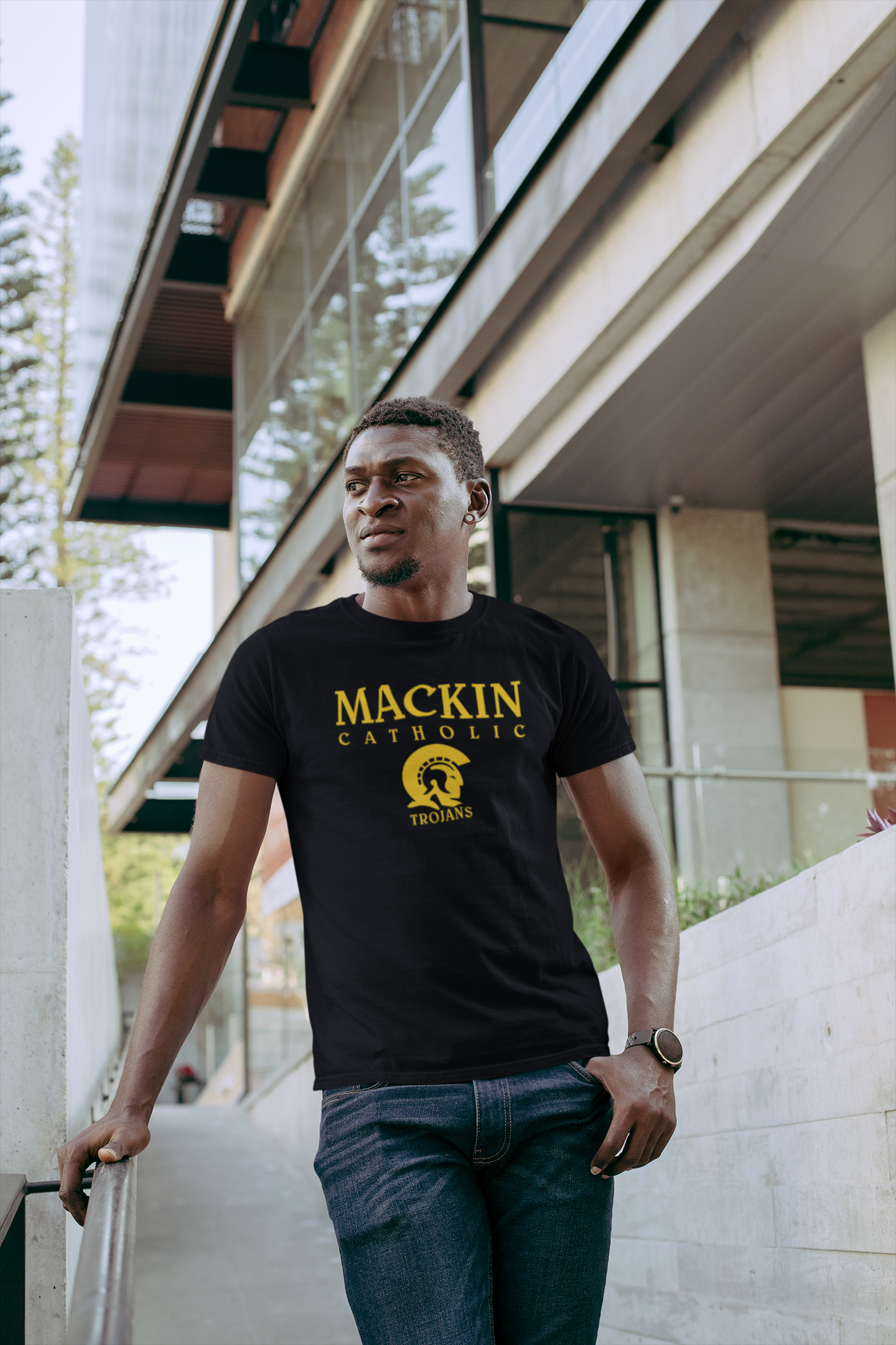 MACKIN CATHOLIC tee