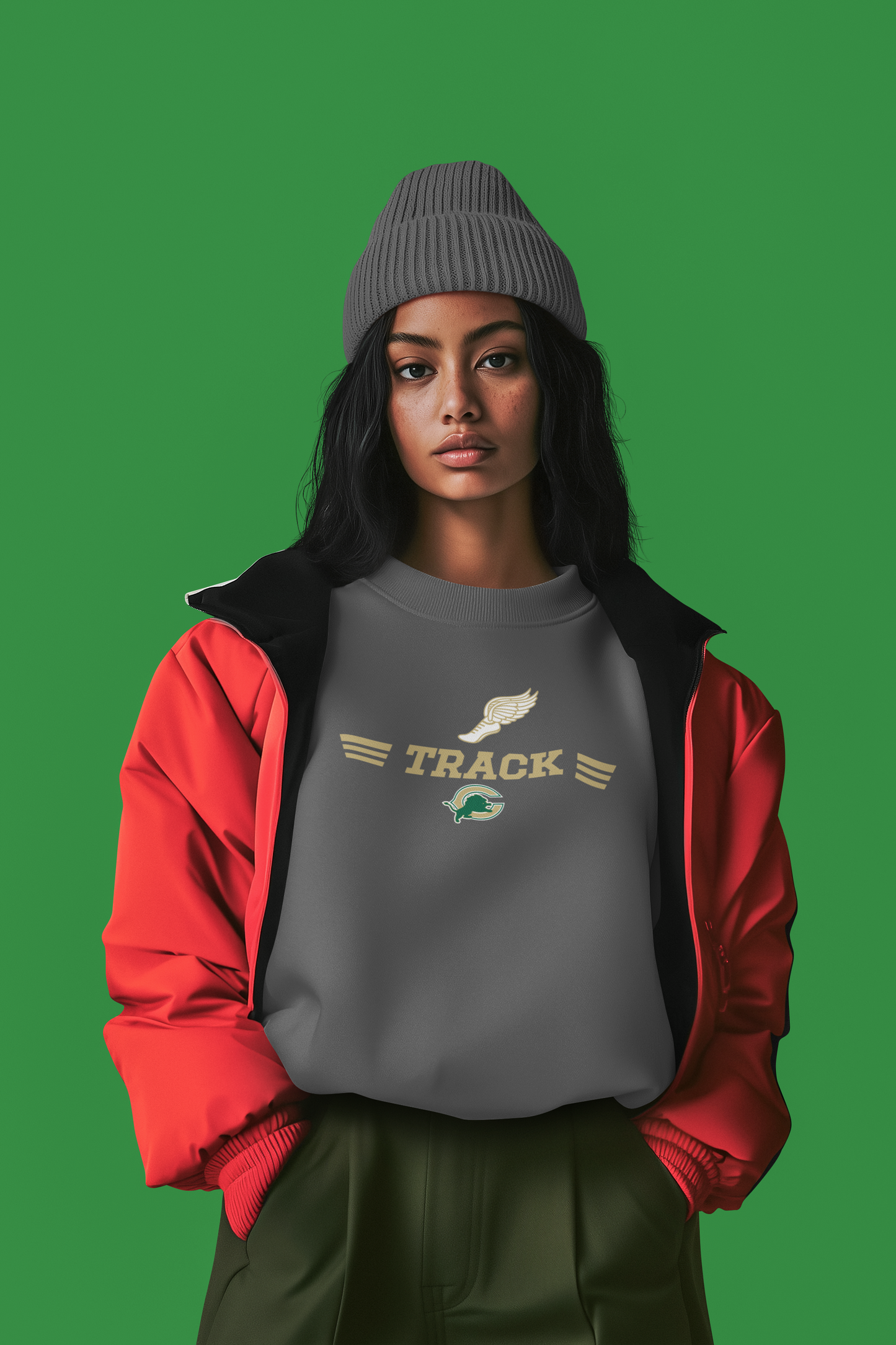 Carroll Track sweatshirt