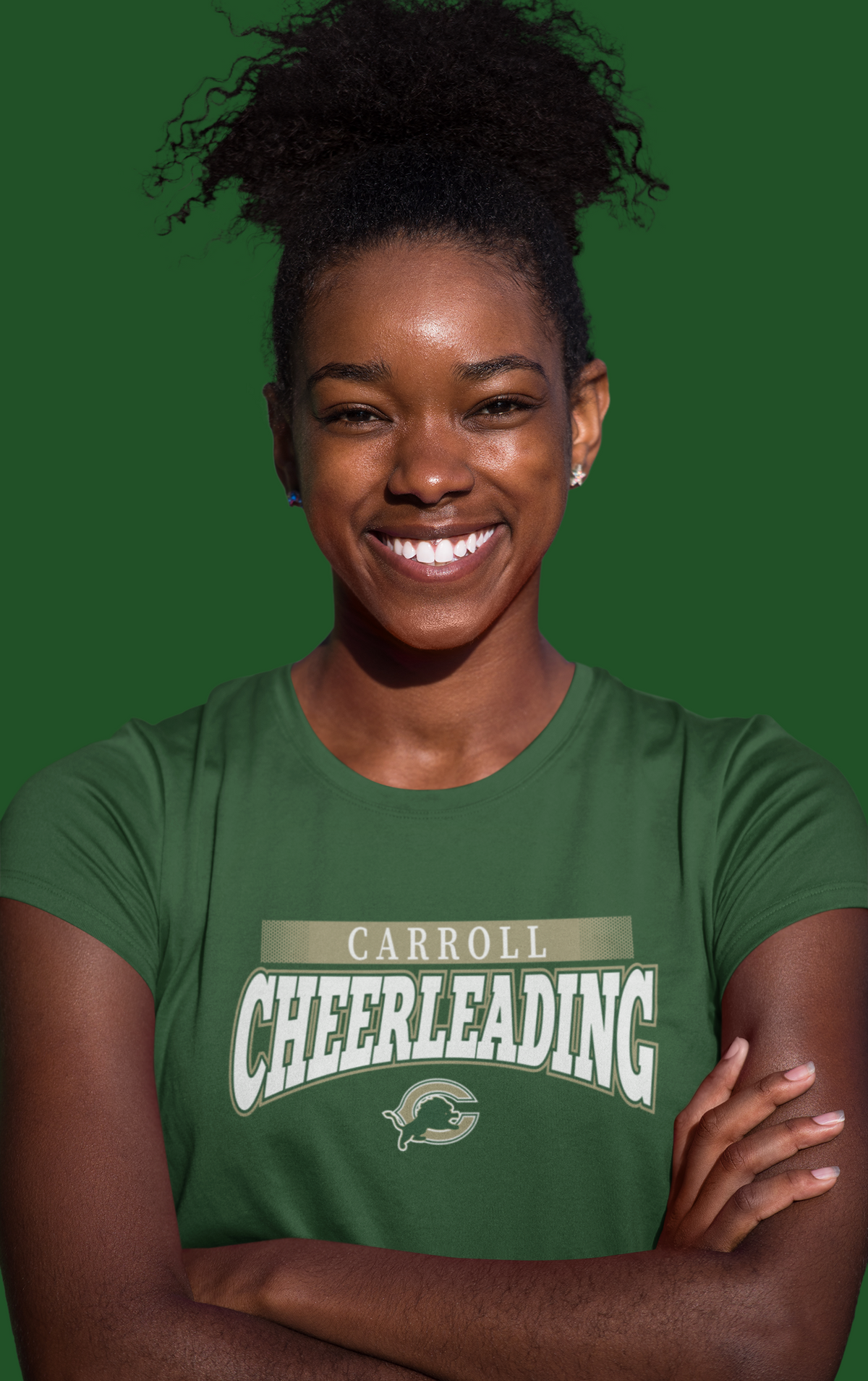 Carroll cheer tee