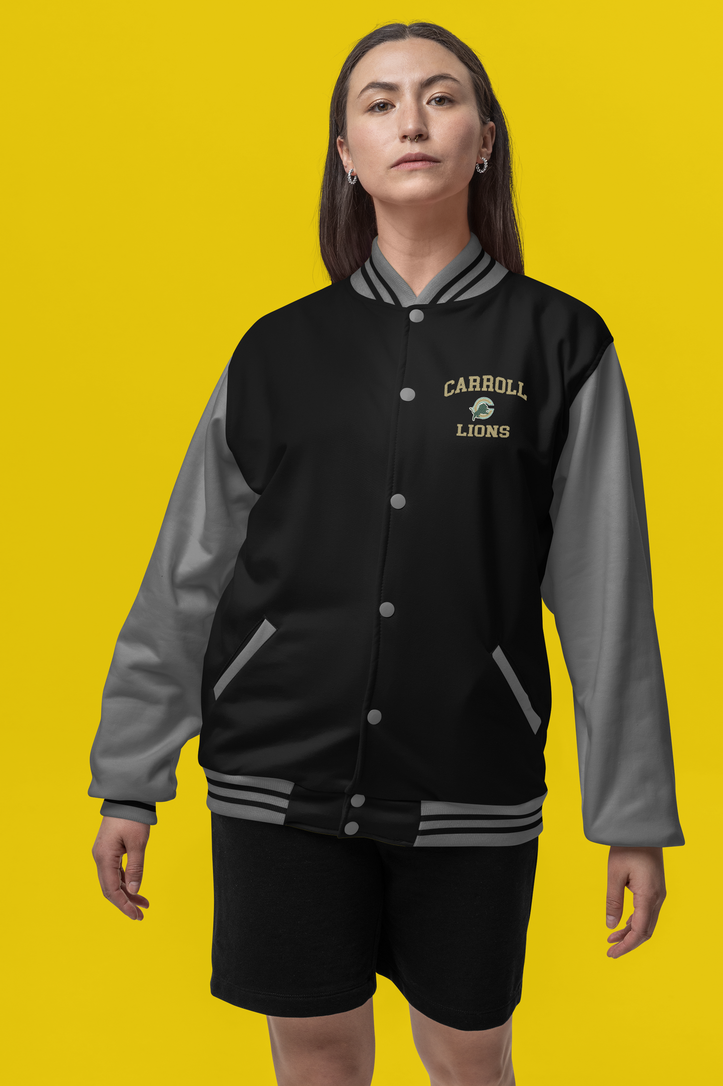 Carroll Lions Bomber Jacket cotton unisex
