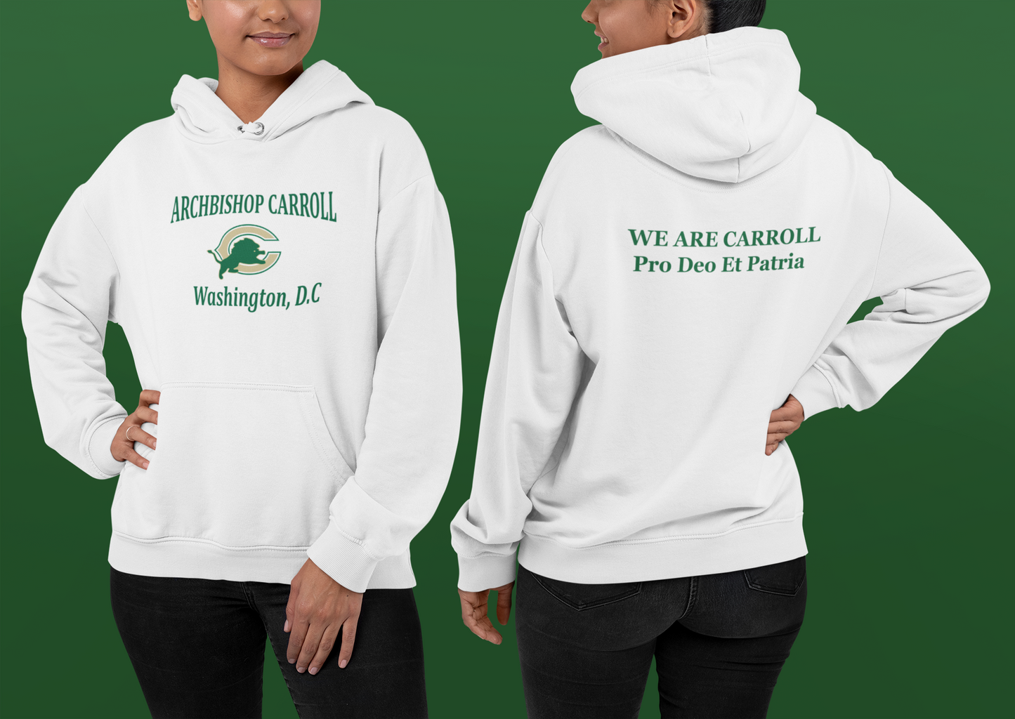 Archbishop Carroll hoodie unisex 3 colors