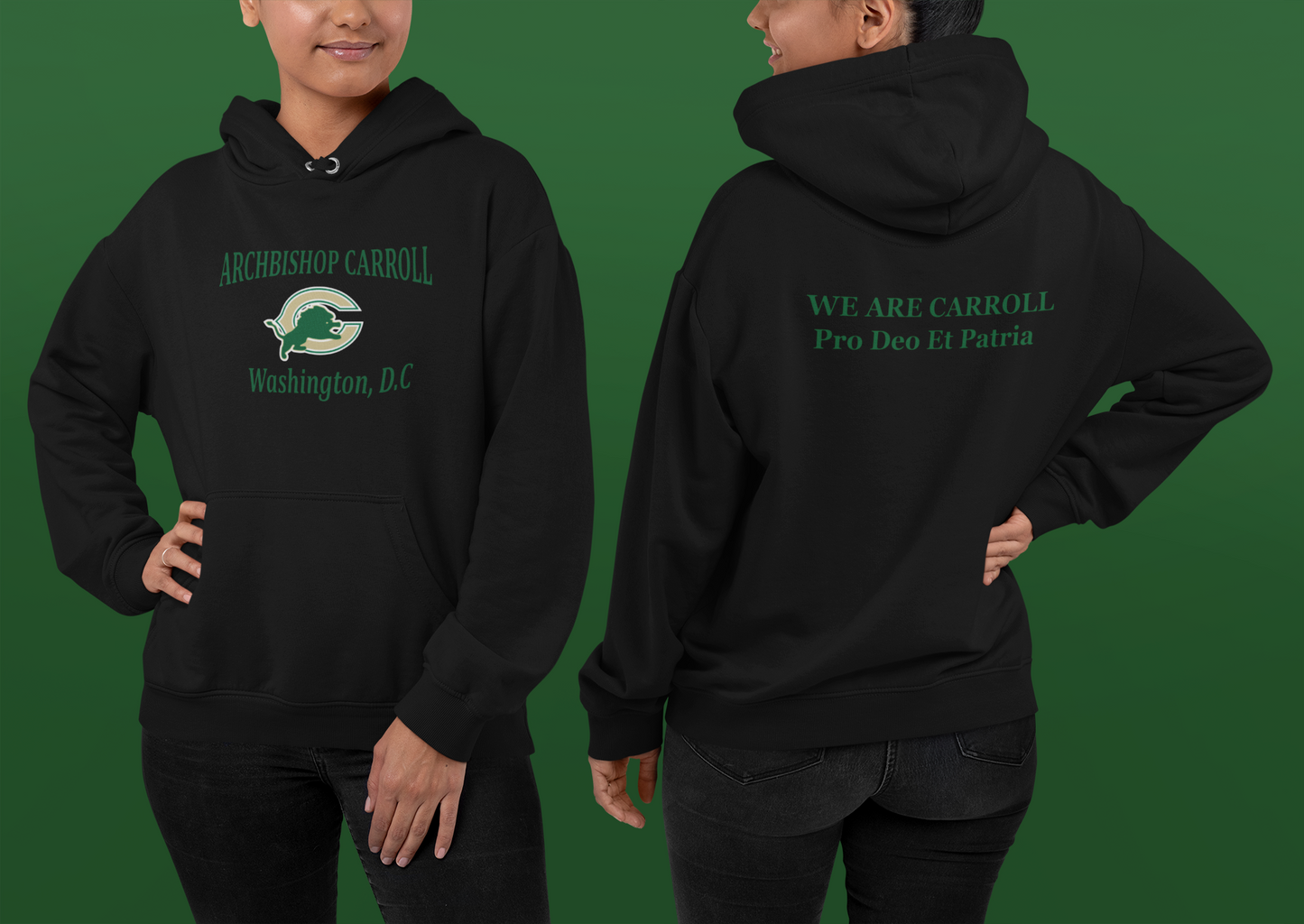Archbishop Carroll hoodie unisex 3 colors