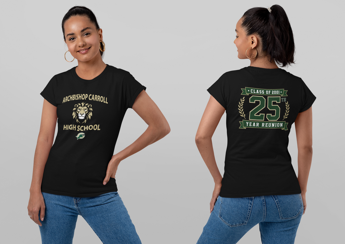 Archbishop Carroll High School Class of 2001 25th Reunion Tee