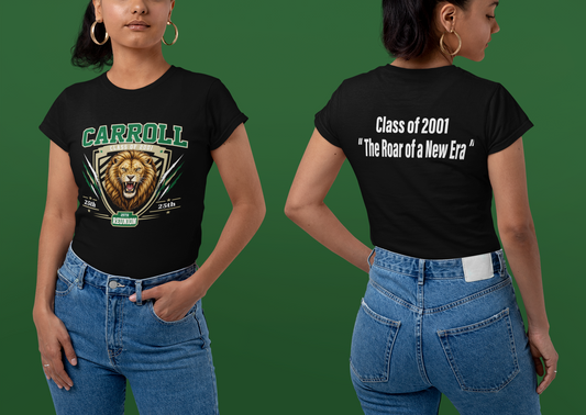 Carroll High School Class of 2001 25th Reunion Tee shirt