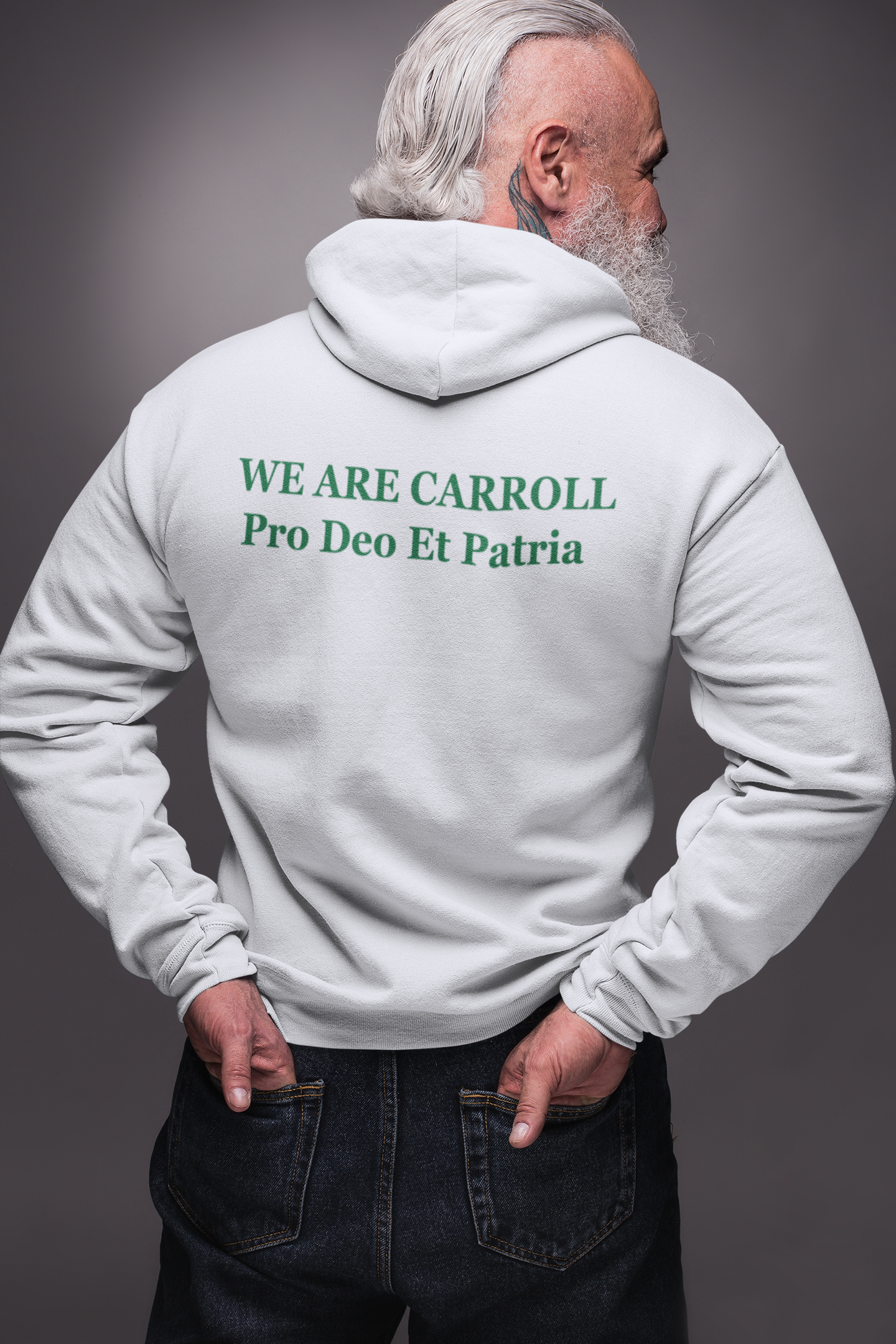 WE ARE CARROLL ZIP HOOD UNISEX