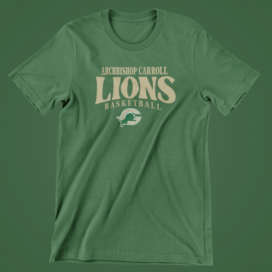 Carroll Lions Basketball t shirt