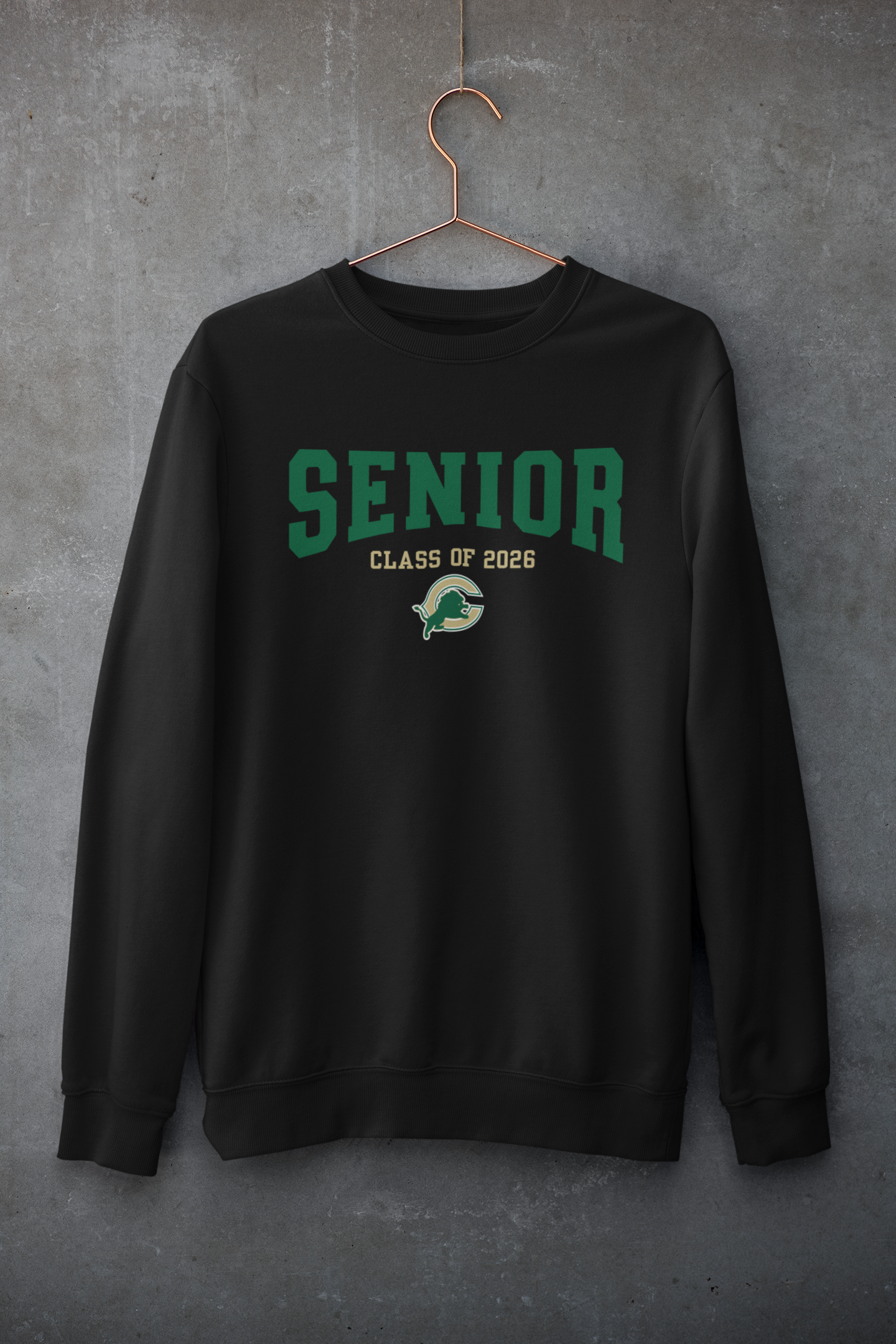 Carroll Senior 2026 sweatshirt unisex