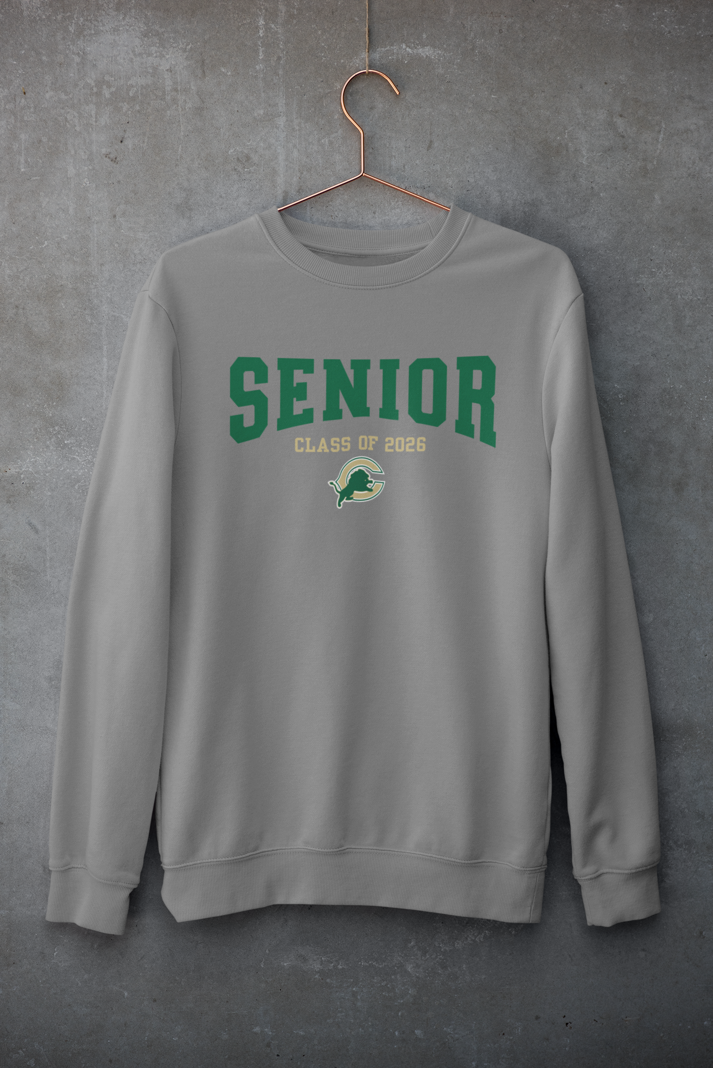 Carroll Senior 2026 sweatshirt unisex