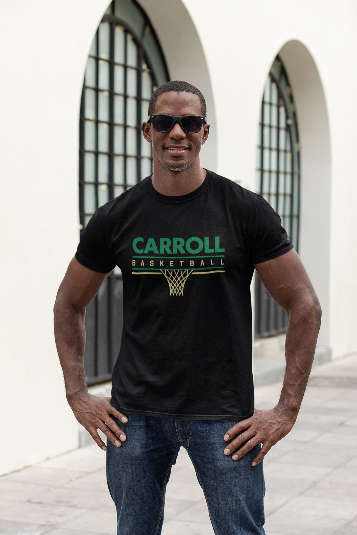 Carroll Basketball tee unisex