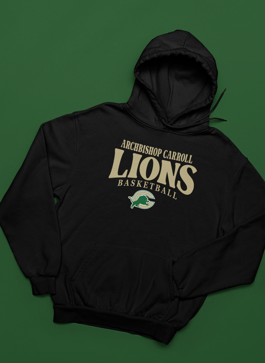 Carroll Lions Basketball Hoodie