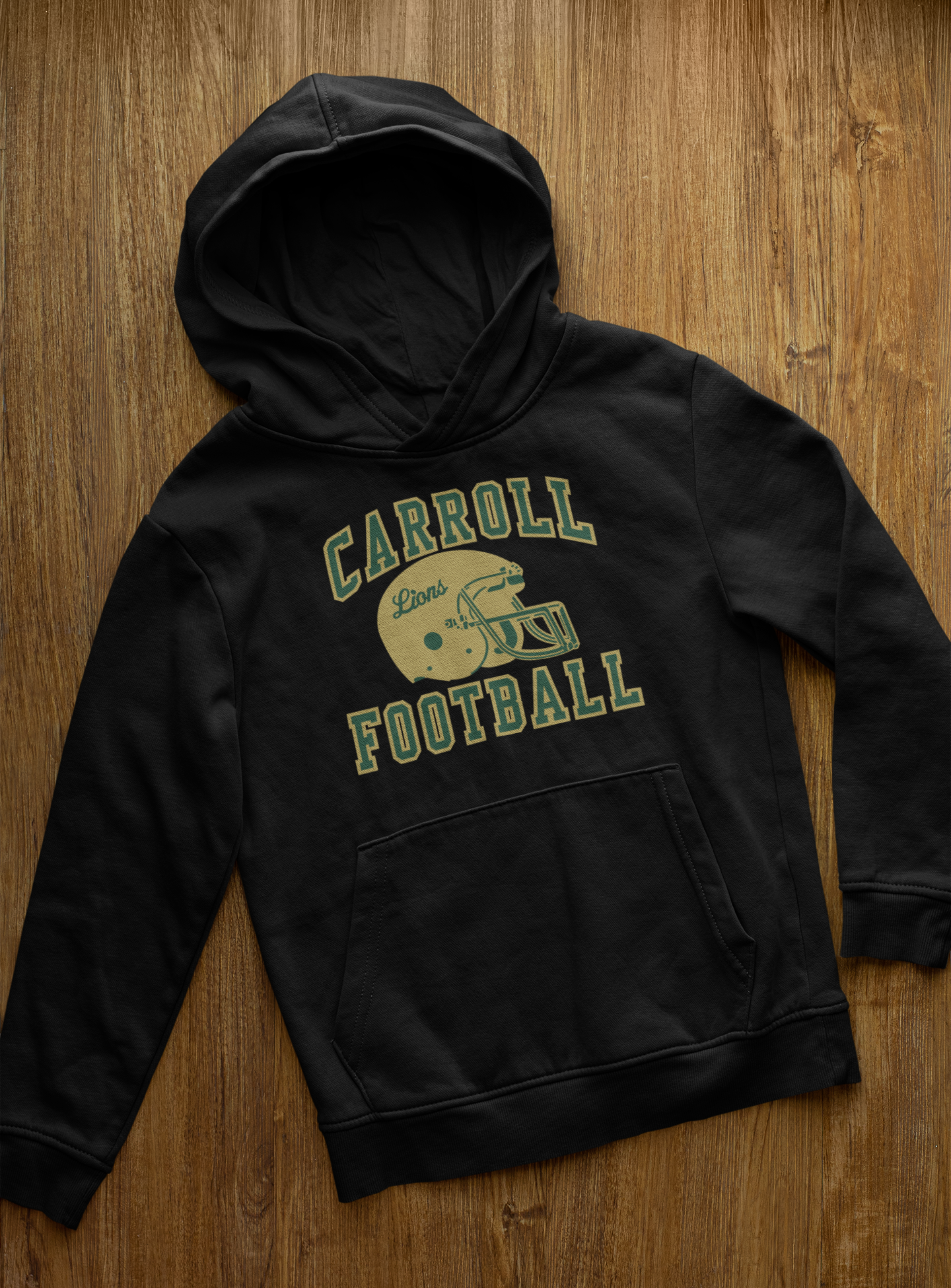 Unisex Hoodie Carroll Football Throwback
