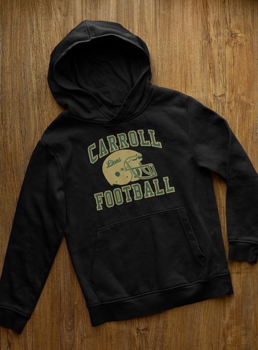 Unisex Hoodie Carroll Football Throwback