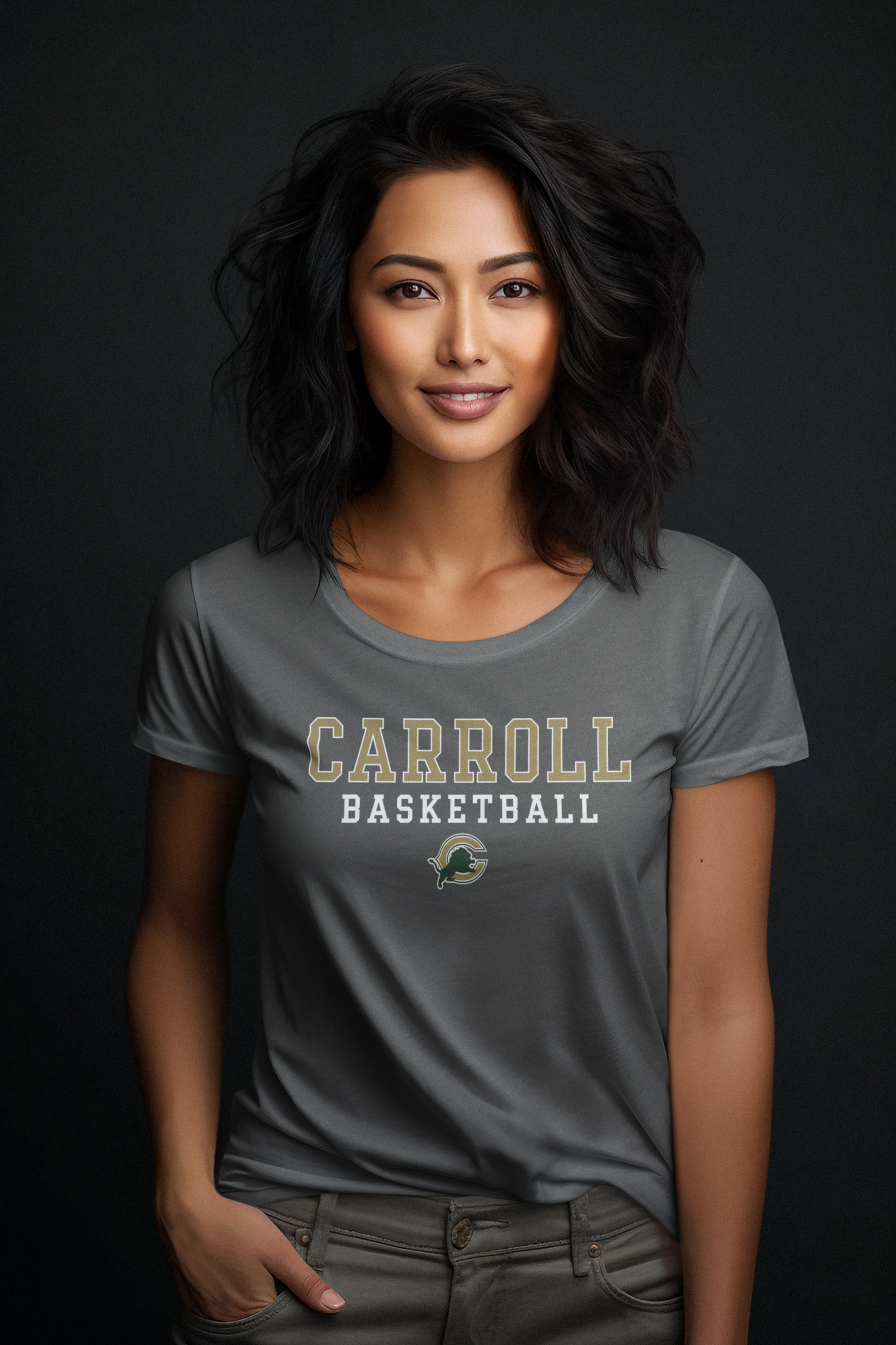 Carroll Basketball unisex Tee